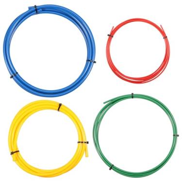 Imagem de 4 peças de protetor de tubo de cobre para ar condicionado, dobrador de tubo de cobre CA de 4 m, 1/10.2 cm 3/20.3 cm 1/5.1 cm 5/20.3 cm kit de dobrador de tubo de cobre para ar condicionado CT-205 e