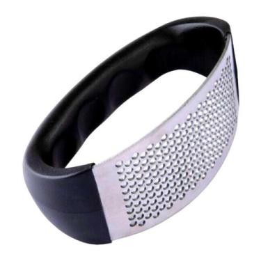 Imagem de Amassador Espremedor Triturador De Alho Manual Inox Cozinha  - Zipp