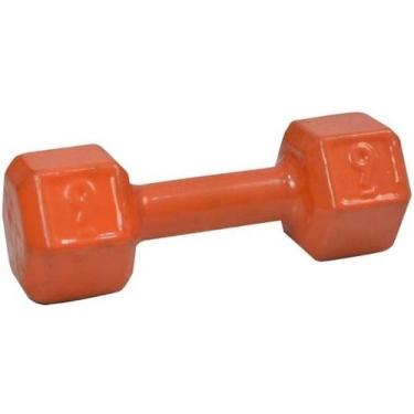 Imagem de Halter Sextavado Emborrachado 09KG PÇ - Equipa Academia