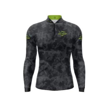 Imagem de Camiseta De Pesca New Fisher Proteção Solar UV NF05 - Savage, (G)