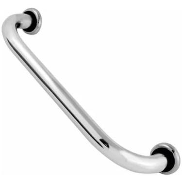 Imagem de Alça de Apoio Inox Barra 60cm Acessibilidade Segurança Idoso Banheiro Box Parede Corrimao Suporte Anti Queda(60cm)