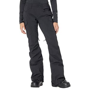 Imagem de Burton Calça de neve feminina Gore-tex Gloria alta, preta verdadeira W20, pequena