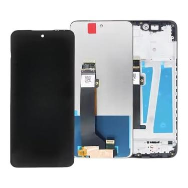 Imagem de Para Motorola Moto G 5G 2023 (XT2313-1/XT2313-2) Montagem digitalizador de tela sensível ao toque LCD com moldura, substituição de painel de vidro frontal completo de 6,5 polegadas (sem moldura)