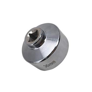Imagem de Chave de Óleo 36mm Ferramenta Soquete Perfil Baixo para Remoção Tampa Canister Carcaça Estilo Cartucho Aço CRV Design 6 Pontos Conector 3 8 Polegada Troca Sem Esforço e Rápida em Áreas Apertadas