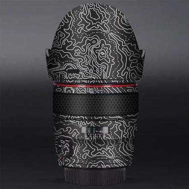 Imagem de EF 24 1.4 L II Protetor de Lente de Câmera Revestimento Película Protetora Vinil Película Adesivo Premium para Canon EF 24 mm F1.4 L II (Contorno Preto Branco)