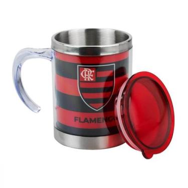 Imagem de Caneca Flamengo Térmica 450 Ml - Qh004F-5 - Mileno