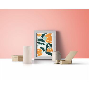 Imagem de Silhuetas do jardim - 20x30 Baixa (vinil)