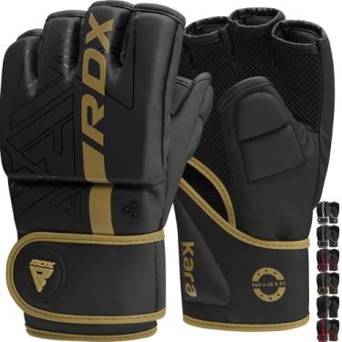 Imagem de Luvas de MMA RDX Grappling Sparring Maya Hide Leather