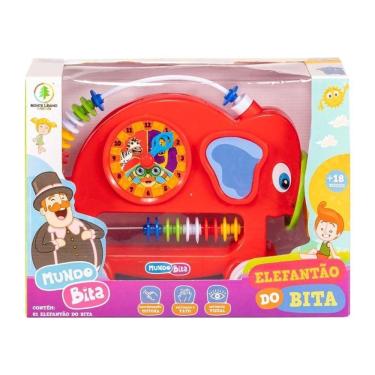 Imagem de Figura de Atividades - Elefantao do Bita - Mundo Bita - Vermelho - 0135 MONTE LIBANO