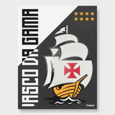 Imagem de Caderno Grande Brochura Vasco Da Gama Capa Dura 80 Folhas Credeal, II