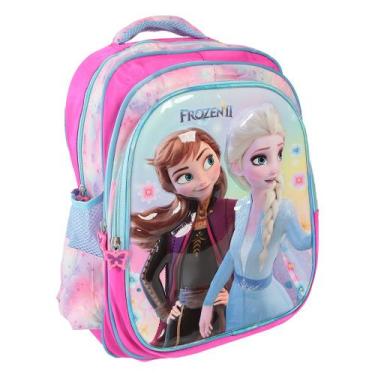 Imagem de Mochila Infantil Escolar Menina Tam G Estampa Alto Relevo - Plike