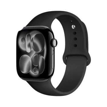 Imagem de Pulseira De Silicone Esportiva De 46mm, 42mm, 45mm, 44mm, 40mm Para Ap