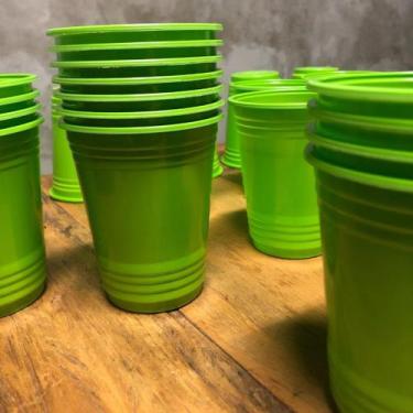 Imagem de Copo Americano 25un Beer Pong Red Cup Vermelho Azul Preto - Trik Trik,