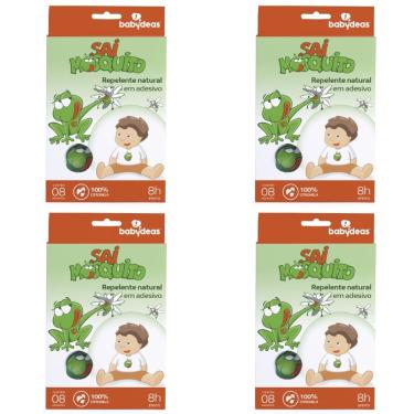 Imagem de 4 SAI MOSQUITO - REPELENTE NATURAL EM ADESIVO 0m+ BABYDEAS
