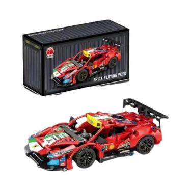 Imagem de Modelo De Carro De Corrida Esportivo Para Adultos, Mini Blocos De Mont