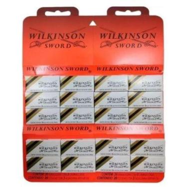 Imagem de Lâmina De Barbear Gilete Wilkinson Original Cartelas - Wilkinson Sword