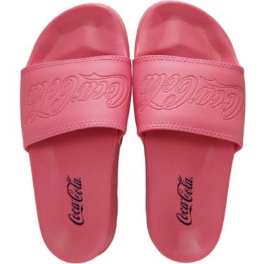 Imagem de Chinelo Feminino Casual Slide Gaspea Dia Dia Groove Coca Cola Cc3872-Feminino