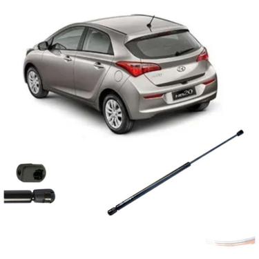 Imagem de Amortecedor de Mola a Gás da Tampa do Porta-malas Hb20 Hatch Após 12 Compatível com Hyundai HB20 Estabilidade