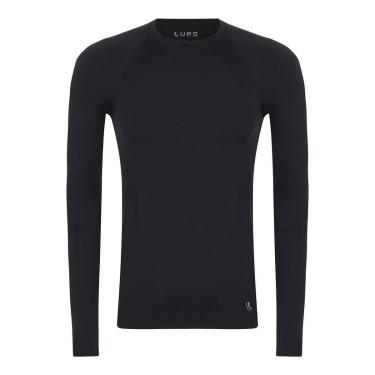 Imagem de Camiseta Manga Longa Térmica Lupo Sport 70045-002 Masculina Run Microfibra T. P/GG-Masculino