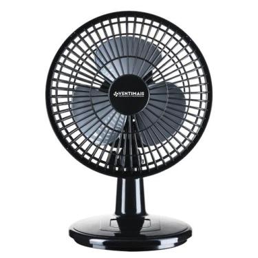 Imagem de Mini Ventilador de Mesa Ventimais Turbo 20cm 127V Compacto e Silencios