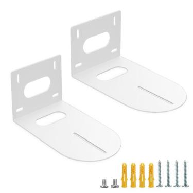 Imagem de Suporte de câmera PTZ Sumnacon White Universal Wall Mount x2