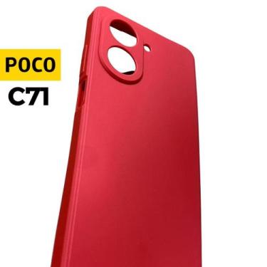 Imagem de Capa Capinha Case Colorida Compatível Para Xiaomi Poco C71 - Generica,