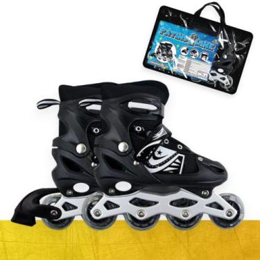 Imagem de Patins In Line Roller Street Ajustável Criança Juvenil Adulto 1001 - I