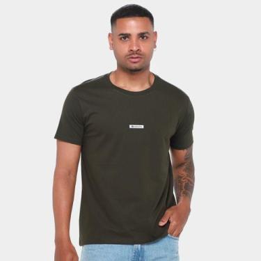 Imagem de Camiseta Ecko Básica Masculina, Verde militar, P