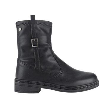 Imagem de Bota Infantil Menina Pink Cats V3511 Almeria, Preto, 35