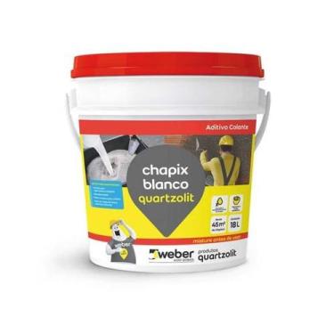 Imagem de Aditivo Adesivo Argamassa Chapix Blanco 18lt - Quartzolit - ANCHORTEC 
