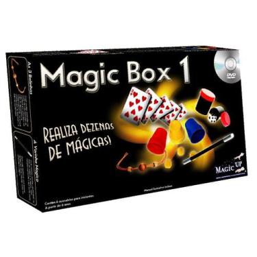 Imagem de Kit De Mágicas 6 Acessórios Á Partir De 6 Anos Magic Box  1 - Magic Up
