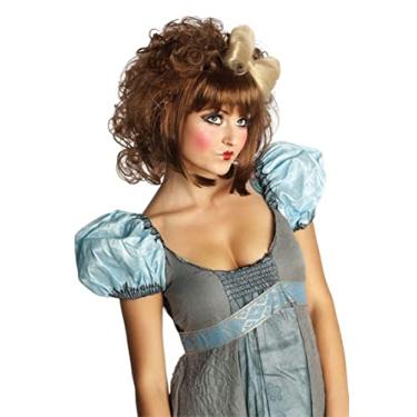 Imagem de Rubie's Peruca de fantasia adulta boneca fofa fantasia, Marrom, tamanho nico