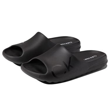 Imagem de Calvin Klein Sandália masculina Ocean Slide, Preto 001, 13