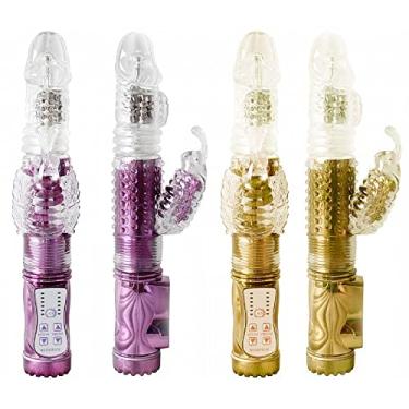 Imagem de Vibrador Jack Rabbit Vai e Vem 36 Níveis de Vibrações e 8 Rotações
