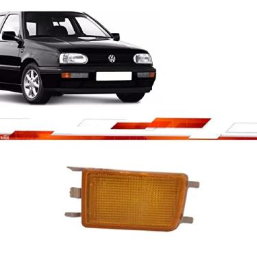 Imagem de Lanterna Dianteira Golf Gl 1994 Ate 1998 Ld Amarelo Mexicano Mola Grande