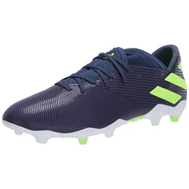 Imagem de adidas Tênis masculino Nemeziz Messi 19.3 FG, Índigo/verde/roxo, 8.5