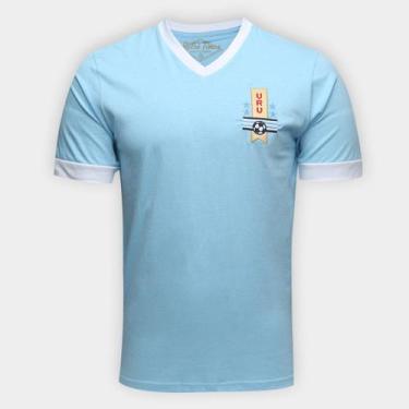Imagem de Camiseta Uruguai 1950 Retrô Times Masculina