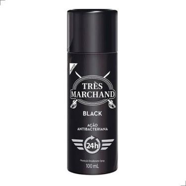Imagem de Desodorante Spray Três Marchand Black 100ml - Tres Marchand