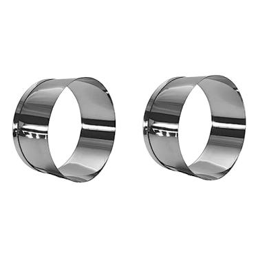 Imagem de Aro Cortador Redondo P Bolo, Massas, Biscoito 10x5 Cm - 2 Un