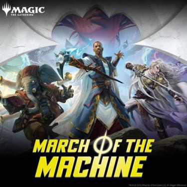 Imagem de Magic The Gathering March of The Machine Prerelease Kit - 6 Packs, Dice, Promos