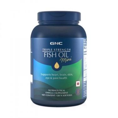 Imagem de Ômega 3 Triple Strength Fish Oil Mini (120 Sgels) Gnc