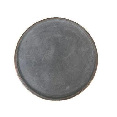 Imagem de Forma de pizza em pedra sabão  sem alças e com aro de 40 cm