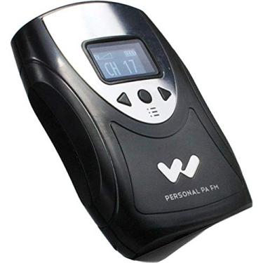 Imagem de Williams Sound Receptor FM R38 PPA SelectView serve para todos os transmissores de banda larga Williams Sound 72-76 MHz, tela OLED de alta resolução de 1 polegadas, recarregável