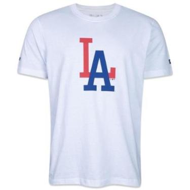 Imagem de Camiseta New Era Regular Mlb Los Angeles Dodgers World Manga Curta-Masculino