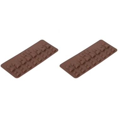 Imagem de Molde de Chocolate de Silicone, Grau Alimentício, Resistente Ao Calor -40 a +230 ℃, Antiaderente, Seguro para Fornos, Micro-ondas e Freezers, Feito de Materiais de Silicone de