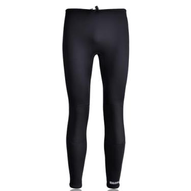 Imagem de REALON Calça de mergulho masculina e feminina, roupa molhada, meia-calça de natação de neoprene de 3 mm, 2 mm, longa, mergulho, surf, caiaque, mantém aquecido para treino, mergulho, snorkel, canoagem,