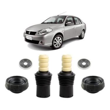 Imagem de Par Kit Coxim Amortecedor Dianteiro Symbol 2016 2017 2018 19 - Qualyki