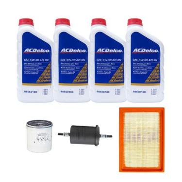 Imagem de Kit Troca De Óleo Chevrolet Celta Flex 1.0 8v Acima De 2013 - Acdelco 