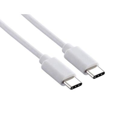 Imagem de Cabo turbo Usb 2.4 type Tipo c para Tipo C - Lelong, Branco