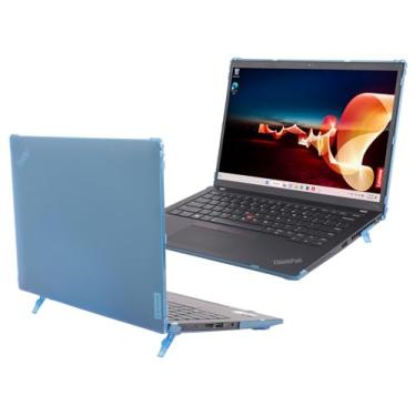 Imagem de mCover Capa rígida compatível apenas com Lenovo ThinkPad T14s Slim Gen 3/Gen 4 2023-2024 de 14 polegadas (com dobradiça de 180°, não serve para nenhum outro modelo Lenovo) - Aqua
